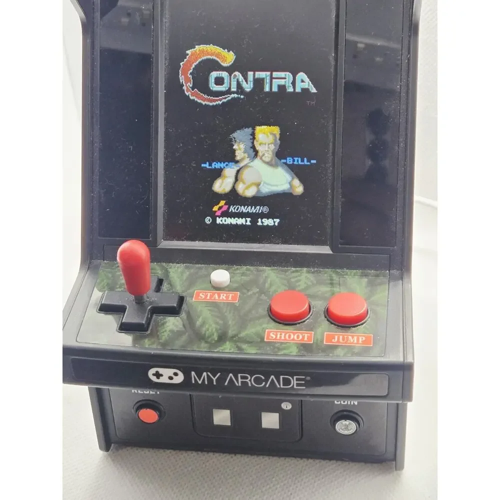 My Arcade Contra Micro Player, Fully Playable, Allows CO/VS Link for CO-OP Flaw